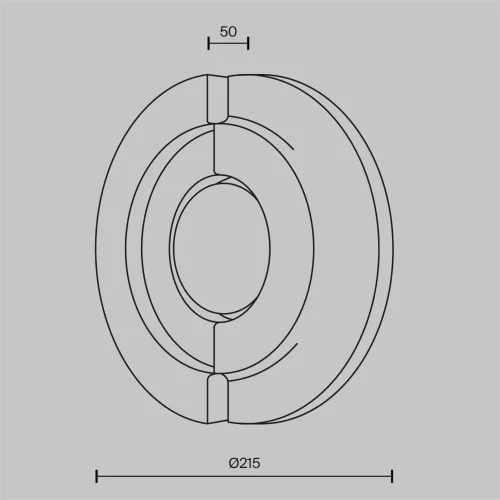 Настенный светильник (бра) Daylight 3000К 10Вт (Черный) - фото 7