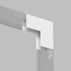 Угол стена-потолок накладной SMART, белый, Denkirs TR2108-WH