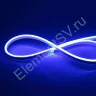 Светодиодный гибкий неон 5*12, 12V blue LN504 - фото.