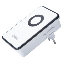 UDB-094W-R1T1-38S-BL-WH Звонок электронный, 220В, Радиус действия 150 метров, Черный с белым