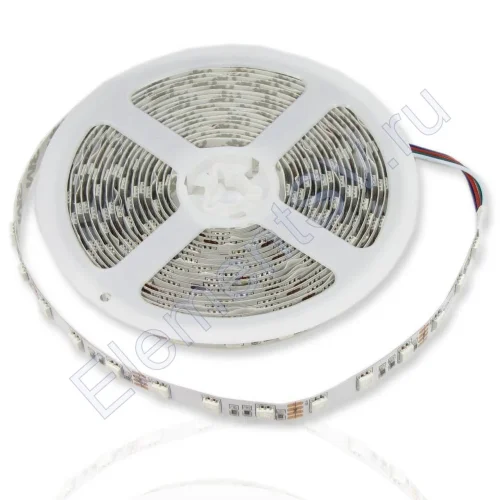 Светодиодная лента Standart PRO class, 5050, 60 led/m, RGB, 12V, IP20. - фото.