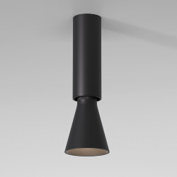 Светильник накладной поворотный светодиодный Piks 7W 4000К черный 25107/LED