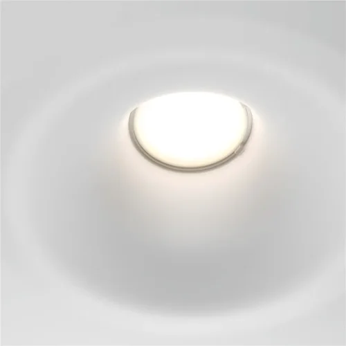 Встраиваемый светильник Гипс Модерн / Gyps Modern 1*GU10 10 Вт (Белый) DL002-1-01-W-1 - фото 2