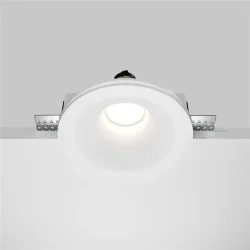 Встраиваемый светильник Гипс Модерн / Gyps Modern 1*GU10 10 Вт (Белый) DL002-1-01-W-1