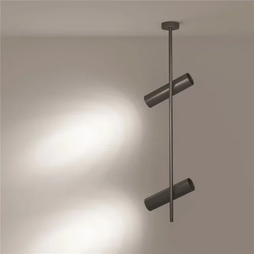 Потолочный светильник Elti GU10 2x10Вт (Черный) - фото 6