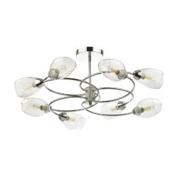 Люстра потолочная «LUMION» 4561/8C, серия: ROMEO (крепление на планке) - -