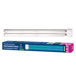 ESL-PLL-36-UVCB-2G11-CL Лампа ультрафиолетовая бактерицидная, Спектр UVC 253.7нм