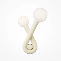 Настенный светильник (бра) Vortex G9х2 (Бежевый)