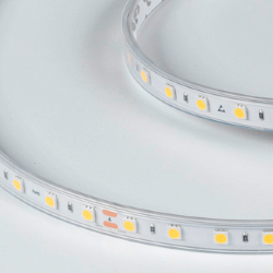 Светодиодная лента LUX, 5050, 60 LED/м, 14,4 Вт/м, 24В, IP65, Нейтральный белый (4000K), DSG560-24-NW-65 002378