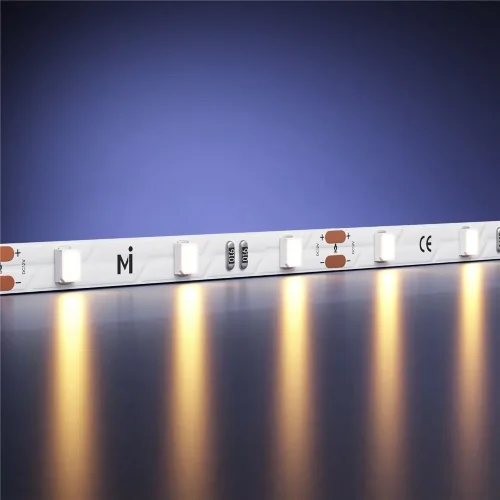 Светодиодная лента Ultra 12В 2835 4,8Вт/м 2700К 5м IP 20 201102 (Белый) - фото 3