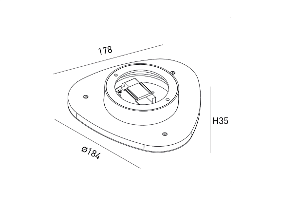 'Бра декоративное , Черный, 7Вт, 3000K, IP20, ML-TR184-BL-WW. Фото 3