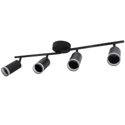 Светильник PCL-0204 4xGU10 IP20 230В BL настен./потолочн. декор. под лампу JazzWay 5066502