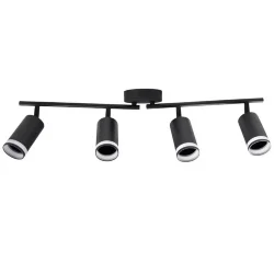 Светильник PCL-0204 4xGU10 IP20 230В BL настен./потолочн. декор. под лампу JazzWay 5066502