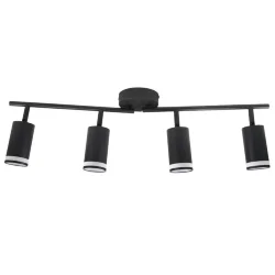 Светильник PCL-0204 4xGU10 IP20 230В BL настен./потолочн. декор. под лампу JazzWay 5066502
