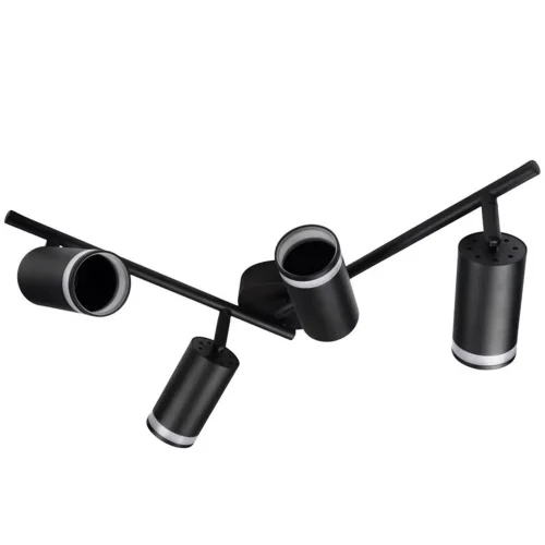 Светильник PCL-0204 4xGU10 IP20 230В BL настен./потолочн. декор. под лампу JazzWay 5066502 - фото 6