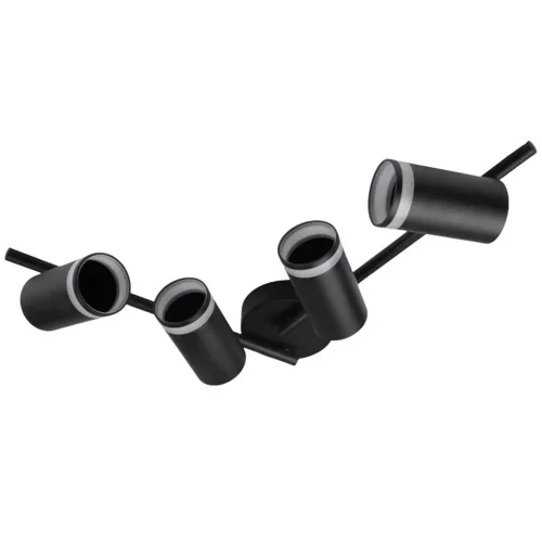 Светильник PCL-0204 4xGU10 IP20 230В BL настен./потолочн. декор. под лампу JazzWay 5066502 - фото 8