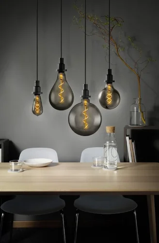 Лампа винтажная ГЛОБ 5W/1800K (=15W) E27 | Vintage 1906 SMOKE125 FILAMENT | - OSRAM. Фото 4