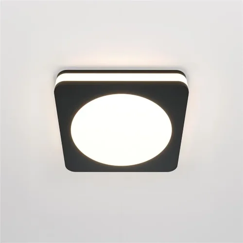 Встраиваемый светильник Phanton 3000K 1x7Вт 120° (Черный) - фото 4