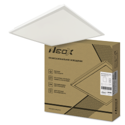 Панель светодиодная встраиваемая ДВО-PRO 4040-ОПАЛ 40Вт 4000К 120лм/Вт CRI80 IP40 595х595х30мм NEOX