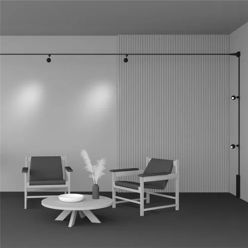 Трековый светильник Sfera Elasity 3000K 8Вт 36° (Черный) - фото 11