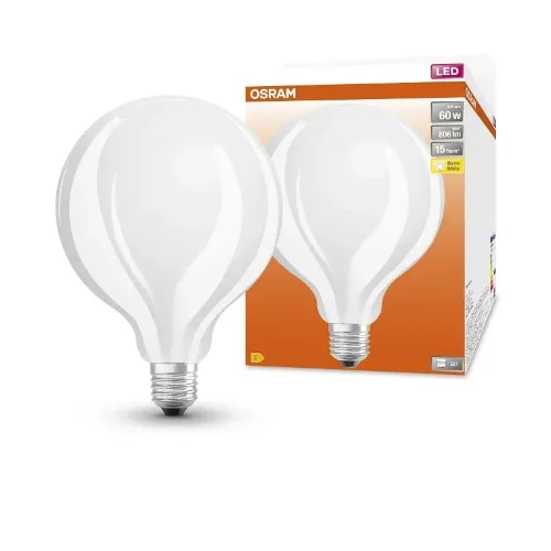 Лампа светодиодная филаментная 6.5W/2700K (=60W) E27 | GLOBE 95 | PARATHOM FILAMENT | - OSRAM. Фото