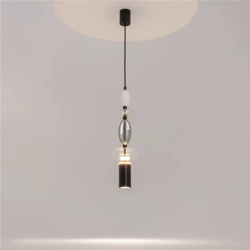 Подвесной светильник Monochrome 2700К 17Вт, GU10x1 (Черный) - фото 4