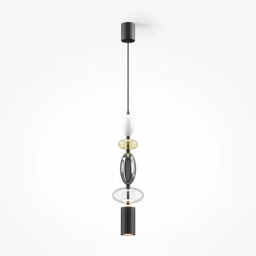 Подвесной светильник Monochrome 2700К 17Вт, GU10x1 (Черный) - фото 6