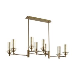 Люстра на штанге «LUMION» 6554/8C, серия: MADONNA (крепление на планке) - -