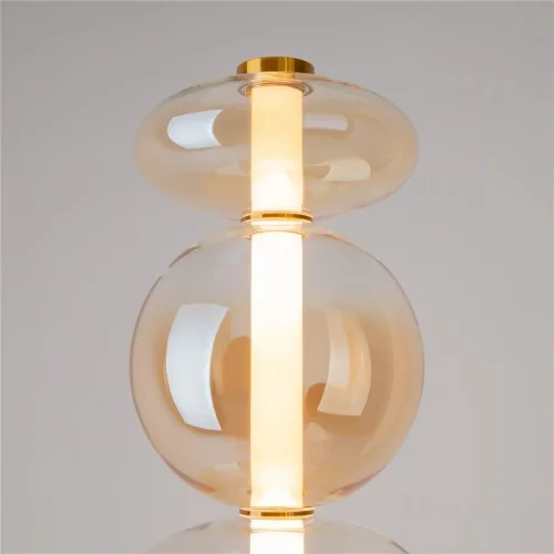 Напольный светильник (торшер) Futuro 3000К 40Вт (Латунь) - фото 2