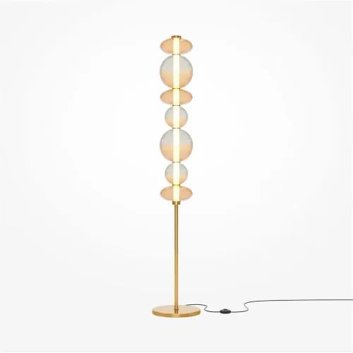 Напольный светильник (торшер) Futuro 3000К 40Вт (Латунь) - фото 7