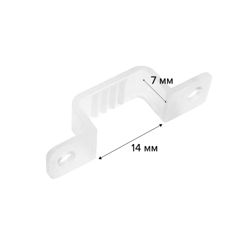 Клипса фиксирующая WOLTA МС-SMD/220V для светодиодной ленты SMD 220В, комплект 5 шт. - фото 2.