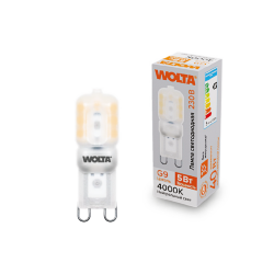 Светодиодная лампа WOLTA WSTD-JCD-5W4KG9-P 5Вт 4000K G9