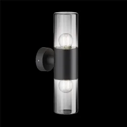 Настенный светильник (бра) Amas E27x2 60Вт IP 54 (Графит)