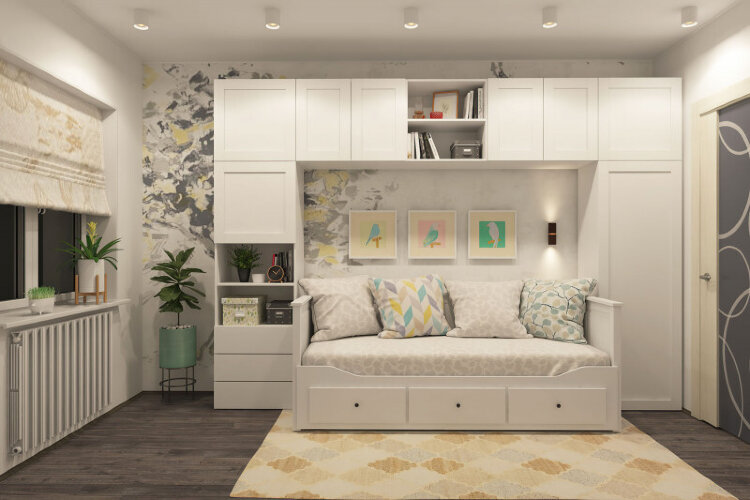 DK3090-WBR Светильник накладной, IP 20, 10 Вт, GU5.3, LED, белый/бронзовый, пластик. Фото 4