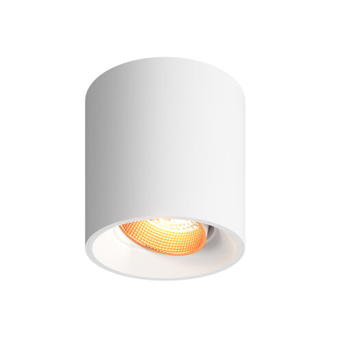 DK3090-WBR Светильник накладной, IP 20, 10 Вт, GU5.3, LED, белый/бронзовый, пластик.