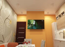 DK3090-WBR Светильник накладной, IP 20, 10 Вт, GU5.3, LED, белый/бронзовый, пластик. Фото 3
