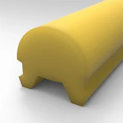 Светорассеивающий силиконовый профиль SK23 (12mm, yellow)