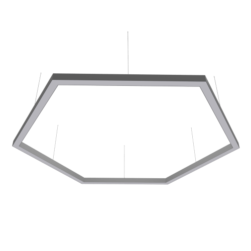 Светильник WOLTA PRO КОНТУР ГЕКСА ДСО03-216-501-5К-С Матовый - фото 2.