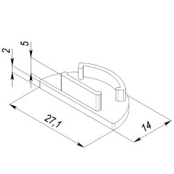Заглушка для LC-LPP-0926 с отверстием