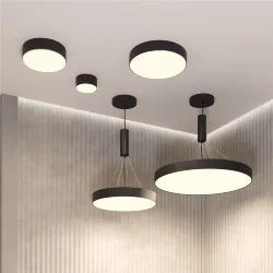 Потолочный светильник Zon 4000K 12W 120° (Черный)