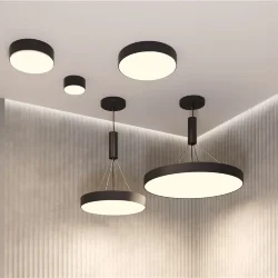 Потолочный светильник Zon 4000K 12W 120° (Черный)