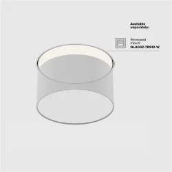 Потолочный светильник Зон / Zon 12 Вт 4000 К 120° (Черный) C032CL-12W4K-RD-B