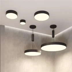 Потолочный светильник Зон / Zon 12 Вт 4000 К 120° (Черный) C032CL-12W4K-RD-B