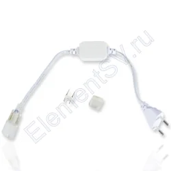 Сетевой шнур для одноцветной ленты 2835, 5050 220V 220C