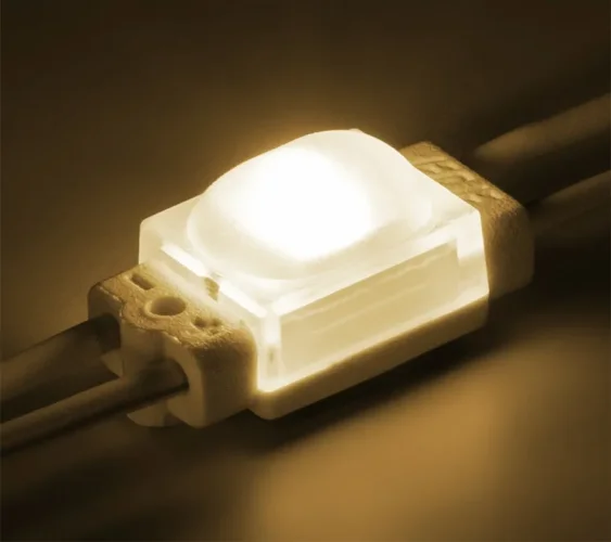 Модуль светодиодный ELF SOL+DOT, 1SMD диод 2835, теплый белый - фото