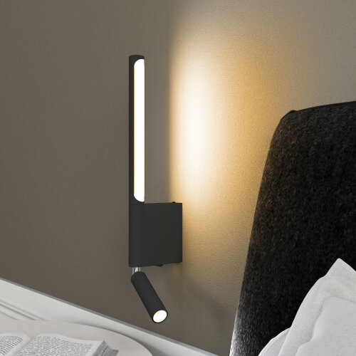 Светильник настенный светодиодный Sarca LED черный 4000К - Фото 5