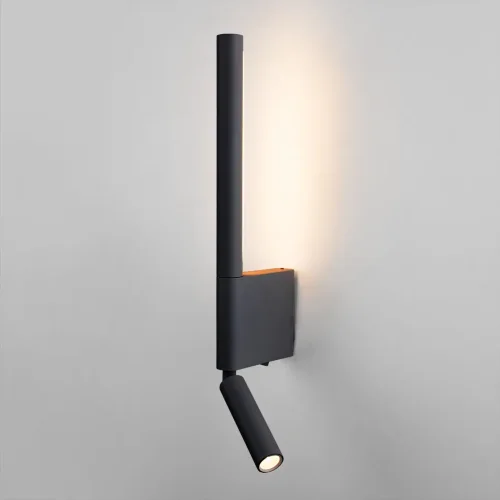 Настенный светодиодный светильник Sarca 40111/LED черный - фото 4