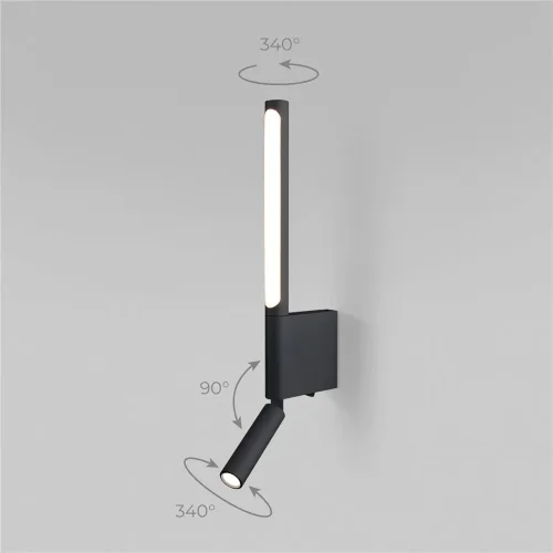 Настенный светодиодный светильник Sarca 40111/LED черный - фото 7
