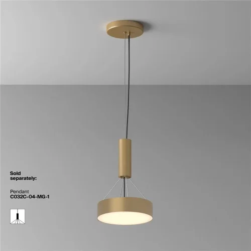 Потолочный светильник Zon 3000K 24W 120° (Матовое Золото) - фото 3