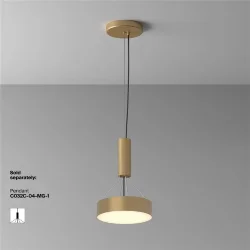 Потолочный светильник Zon 3000K 24W 120° (Матовое Золото)